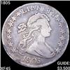 Image 1 : 1805 Draped Bust Half Dollar NEARLY UNCIRCULATED
