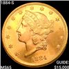 Image 1 : 1884-S $20 Gold Double Eagle GEM BU