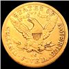 Image 2 : 1891-CC $5 Gold Half Eagle HIGH GRADE