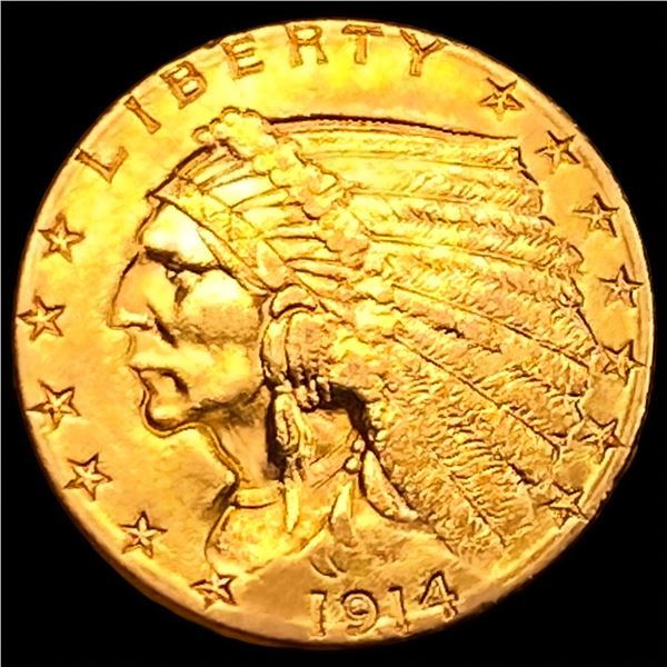 1914-D $2.50 Gold Quarter Eagle