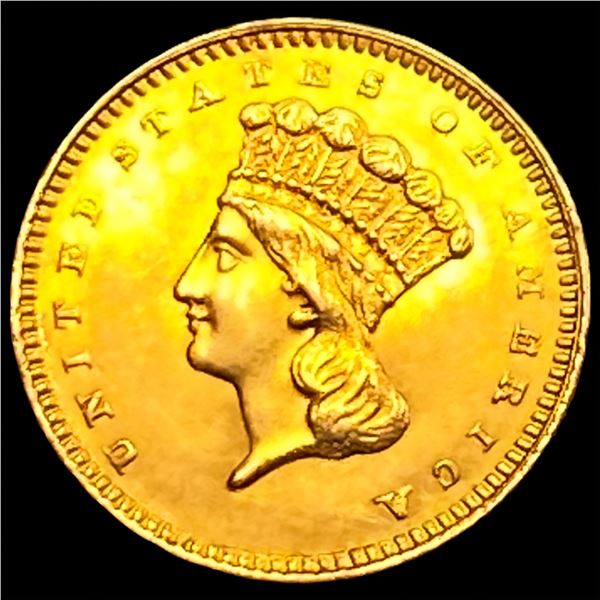 1861 Rare Gold Dollar