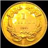 Image 2 : 1861 Rare Gold Dollar CHOICE BU
