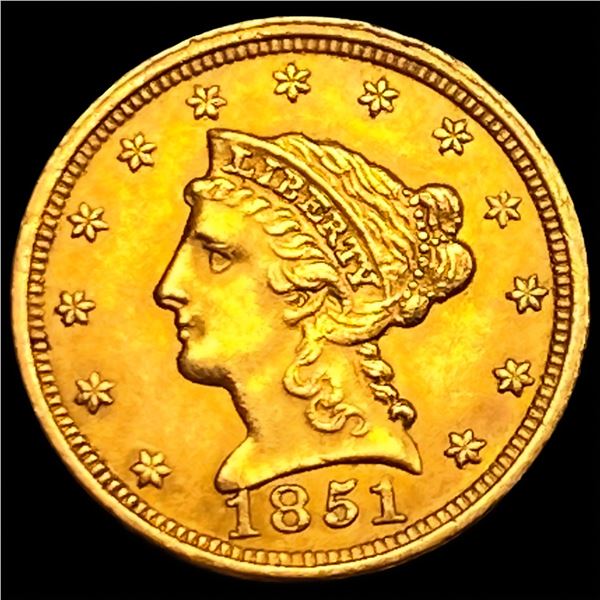 1851 $2.50 Gold Quarter Eagle
