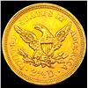 Image 2 : 1851 $2.50 Gold Quarter Eagle CHOICE BU