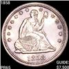 Image 1 : 1858 Seated Liberty Quarter GEM PROOF