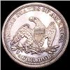 Image 2 : 1858 Seated Liberty Quarter GEM PROOF