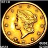Image 1 : 1851-O Rare Gold Dollar CHOICE BU