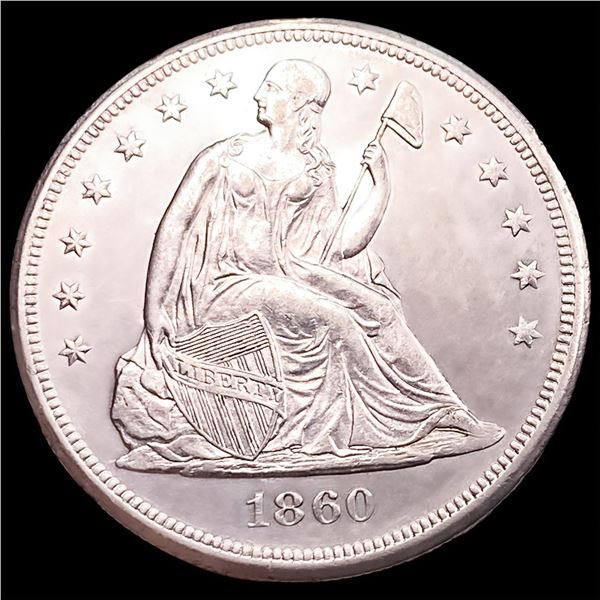 1860-O Seated Liberty Dollar