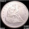 Image 1 : 1860-O Seated Liberty Dollar CHOICE BU