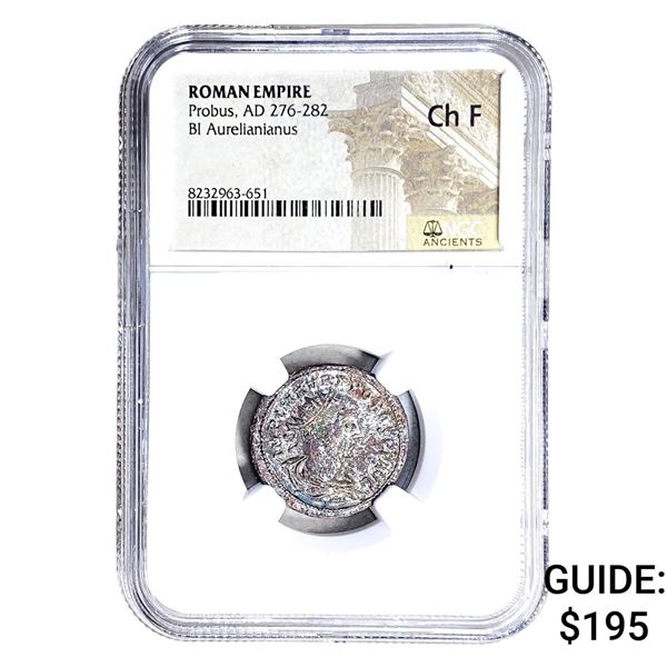 Roman Probus, AD 276-282 BI Aurelianianus NGC Ch F