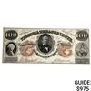 Image 1 : 1862 $100 Richmond Virginia Treasury Note