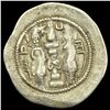 Image 2 : Sasanian Khosrow I Silver Drach NEARLY UNCIRCULATED