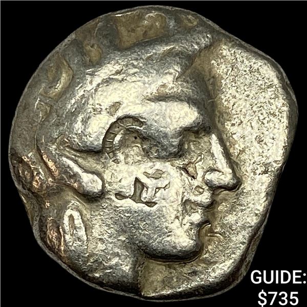 Attica Athens 393-294 AD Silver Tetradrachm NEARLY UNCIRCULATED