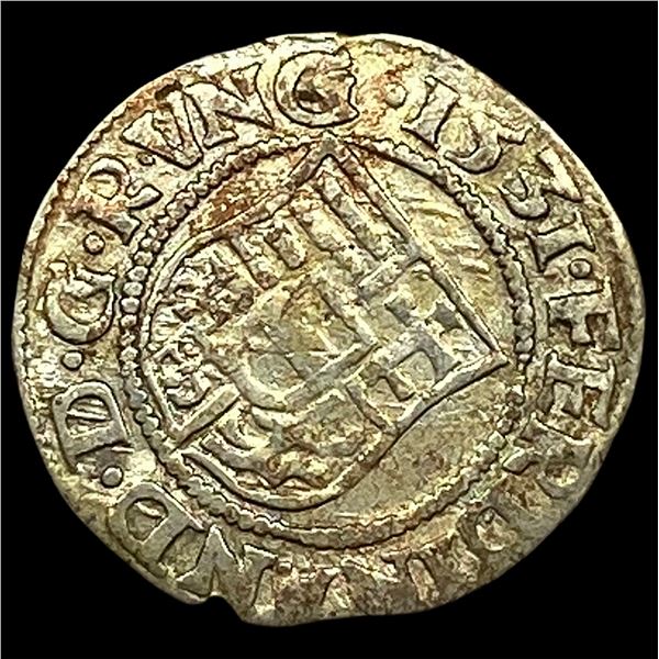 1540-1590 Hungary Madonna&Child Silver Denar CLOSELY UNCIRCULATED
