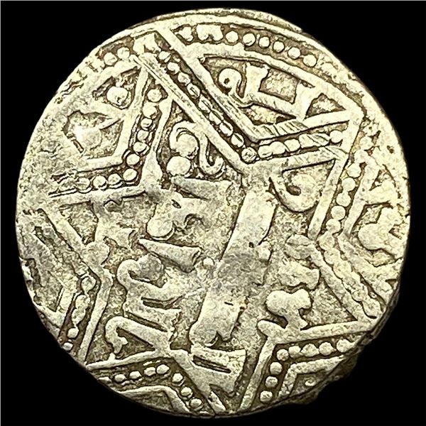 1100-1350 Islamic Artuqid Silver Dirham NEARLY UNCIRCULATED