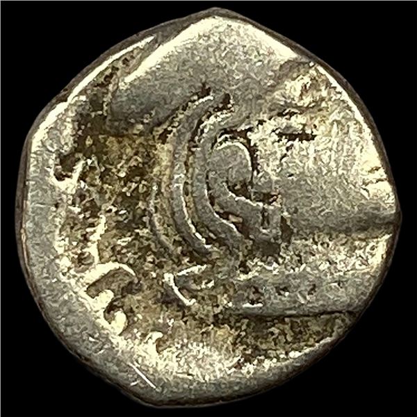 India Western Satraps 278-295 AD Silver Drachm NEARLY UNCIRCULATED