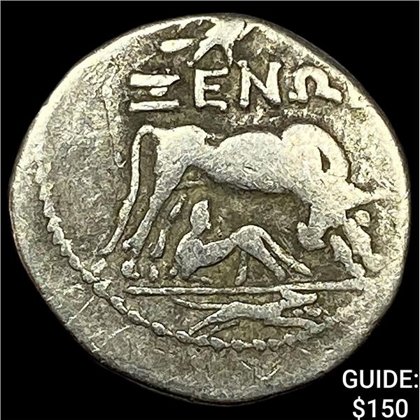 Illyria 260-167/98 BC Silver Drachm NEARLY UNCIRCULATED