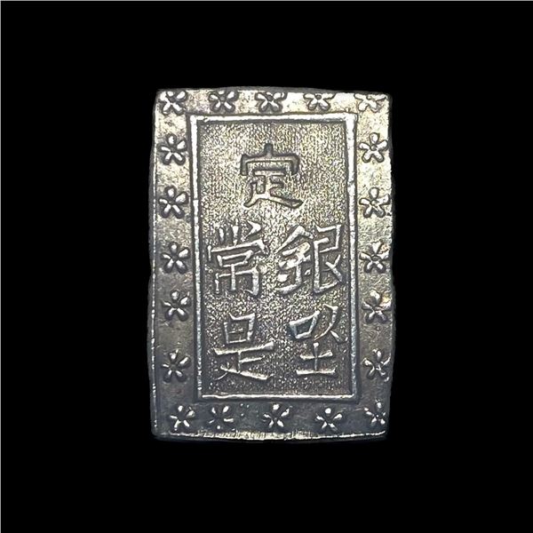 1837-1868 Japan Silver Bu LIGHTLY CIRCULATED