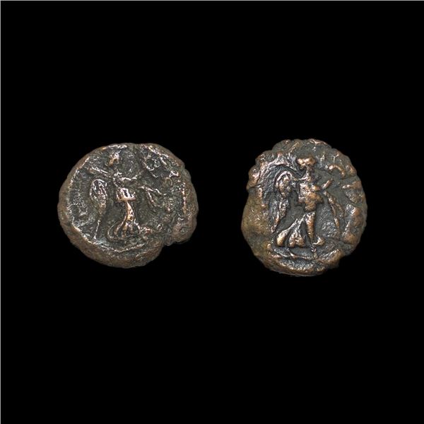 [2 Coins] Roman Egypt 235-284 AD BI Tetradrachm NEARLY UNCIRCULATED