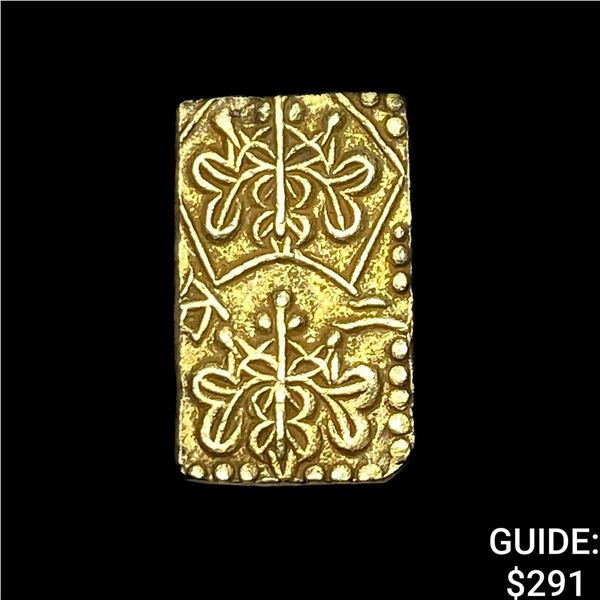 1868-1869 Japan Gold 2 Bu .048 AGW CLOSELY UNCIRCULATED