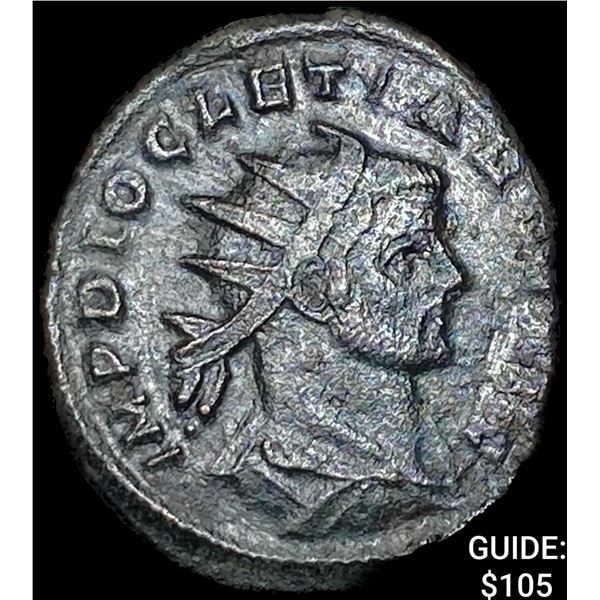 Roman Dioletian 284-305 AD BI Nummus CHOICE AU