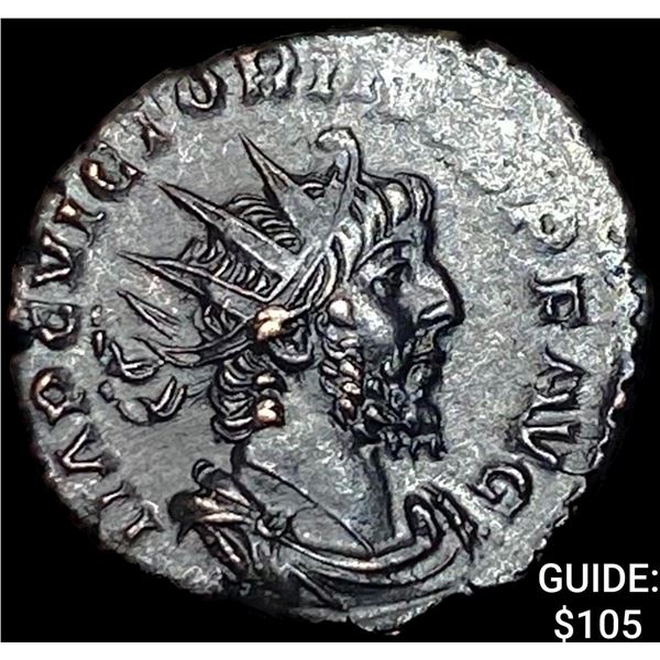 Romano-Gallic Victoriuns 269-271 BI Dbl Denarius CHOICE AU