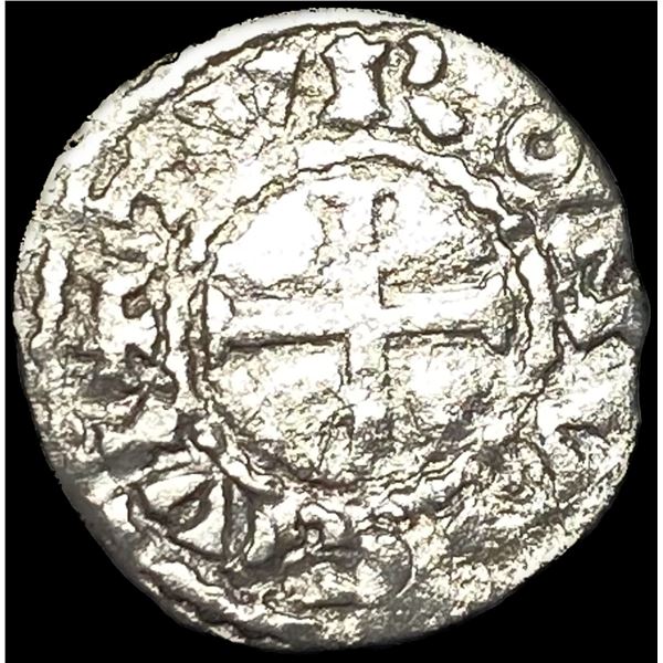 France Abbey of St Martin Silver Denier NEARLY UNCIRCULATED