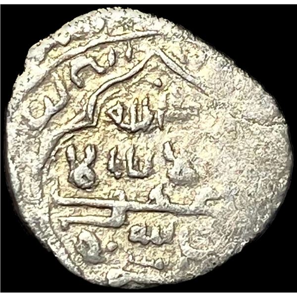 1100-1350 Islamic Artqid Silver Dirham NEARLY UNCIRCULATED