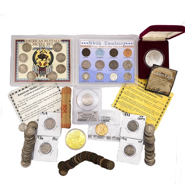 [148 Coins] Varied U.S. Raw Coins/Sets/Roll