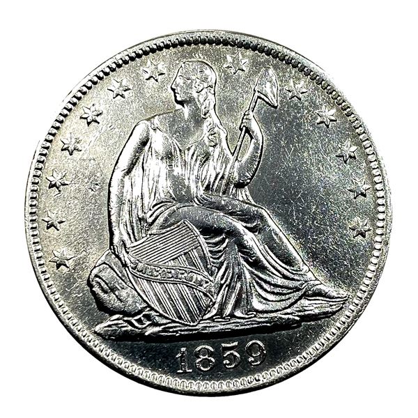 1859-O Seated Liberty Half Dollar