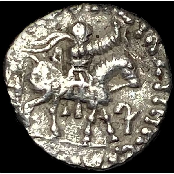 Indo-Scythian 58-12 BC Silver Drachm NEARLY UNCIRCULATED