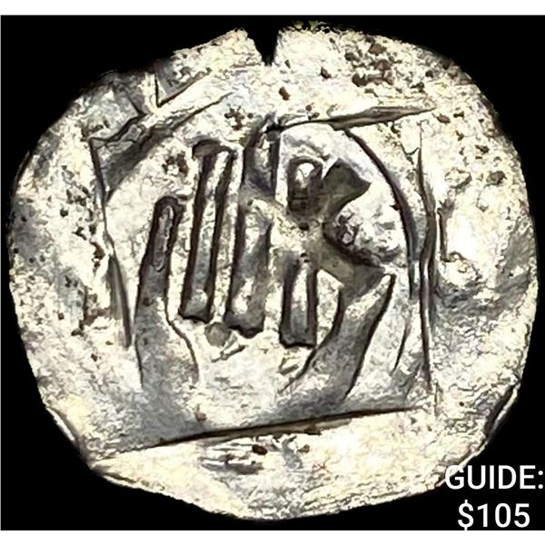 1250-1300 Germany Silver Hand Heller NEARLY UNCIRCULATED