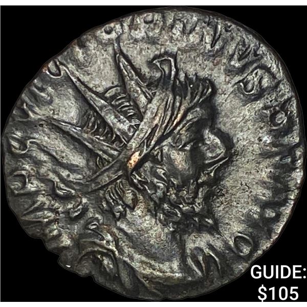 Romano-Gallic Victorinus 269-271 BI Dbl Denarius CHOICE AU