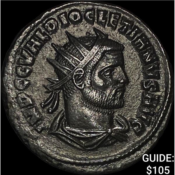 Roman Diocletian 284-305 AD BI Nummus CHOICE AU