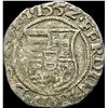 Image 2 : 1540-1590 Hungary Madonna&Child Silver Denar CLOSELY UNCIRCULATED