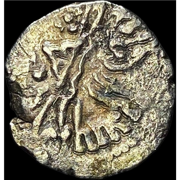 India Western Satraps 278-295 AD Silver Drachm NEARLY UNCIRCULATED