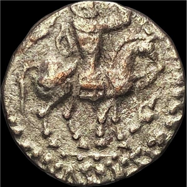 Indo-Scythian 58-12 BC Silver Drachm NEARLY UNCIRCULATED