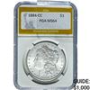 Image 1 : 1884-CC Morgan Silver Dollar PGA MS64