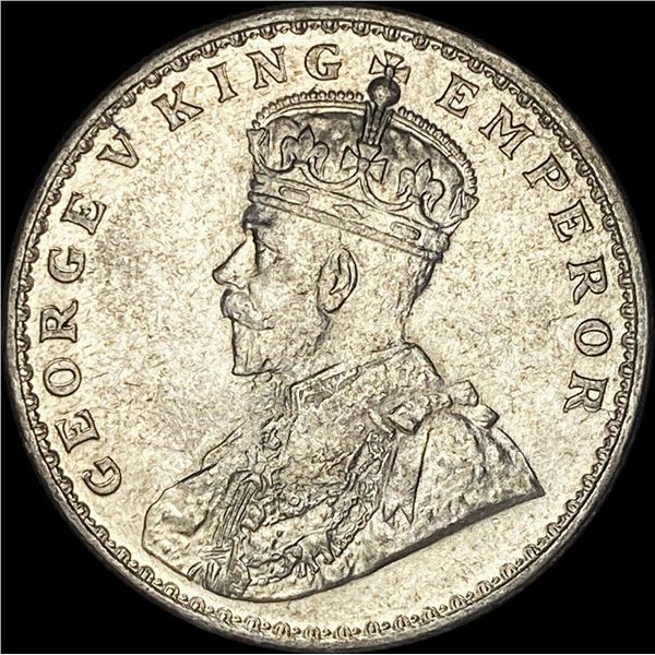1918 British India Rupee UNCIRCULATED