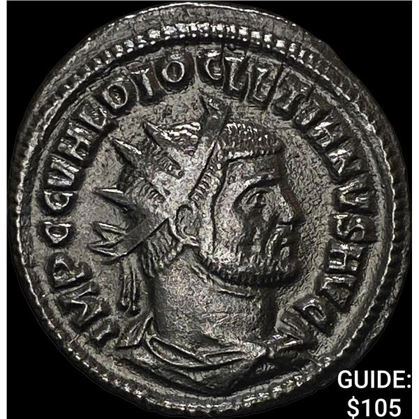 Roman Diocletian 284-305 AD BI Nummus CHOICE AU