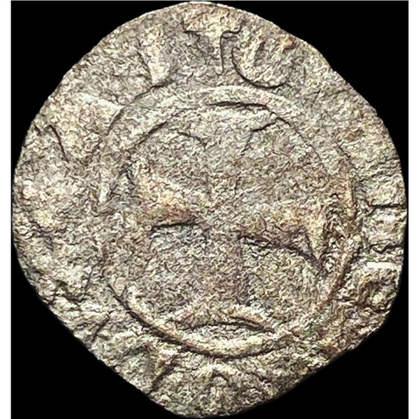 14th-15th Cent Venitian Republic Silver Tornesello NEARLY UNCIRCULATED