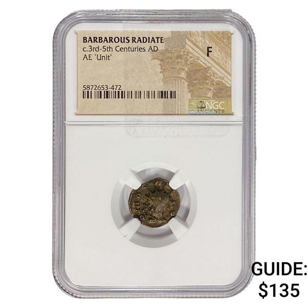 Barbarous Radiate c.3rd-5th Centuries AD AE 'Unit' NGC F