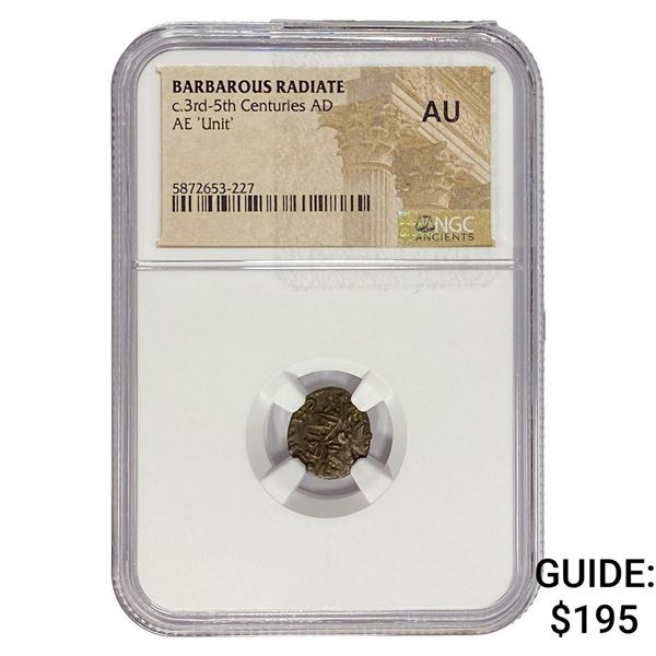 Barbarous Radiate c.3rd-5th Centuries AD AE 'Unit' NGC AU