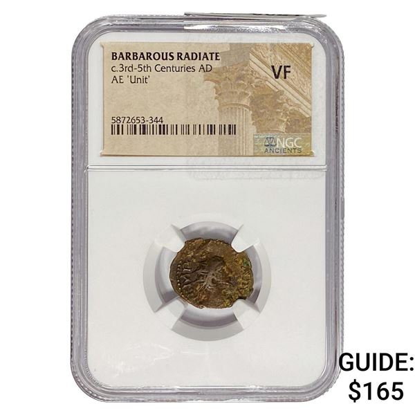 Barbarous Radiate c.3rd-5th Centuries AD AE 'Unit' NGC VF