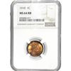 Image 1 : 1910 Wheat Cent NGC MS64 RB