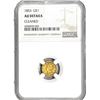 Image 1 : 1853 Rare Gold Dollar NGC AUDetails