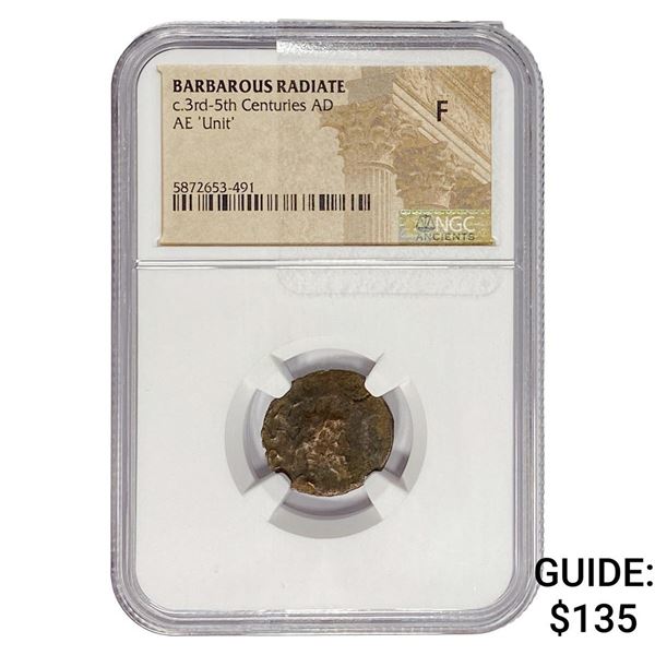 Barbarous Radiate c.3rd-5th Centuries AD AE 'Unit' NGC F
