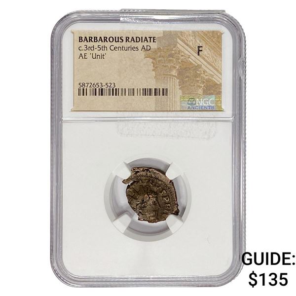 Barbarous Radiate c.3rd-5th Centuries AD AE 'Unit' NGC F