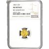 Image 1 : 1853 Rare Gold Dollar NGC AUDetails