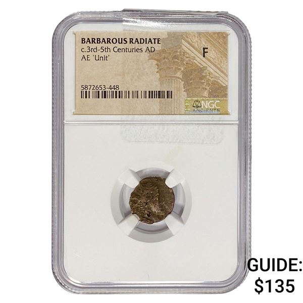 Barbarous Radiate c.3rd-5th Centuries AD AE 'Unit' NGC F